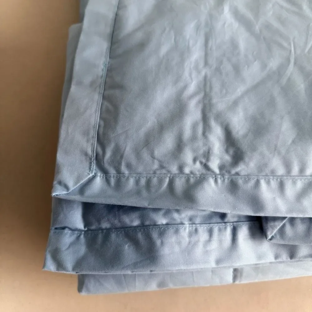 The Company Store LaCrosse Premium Down Throw - Porcelain Blue 50x70